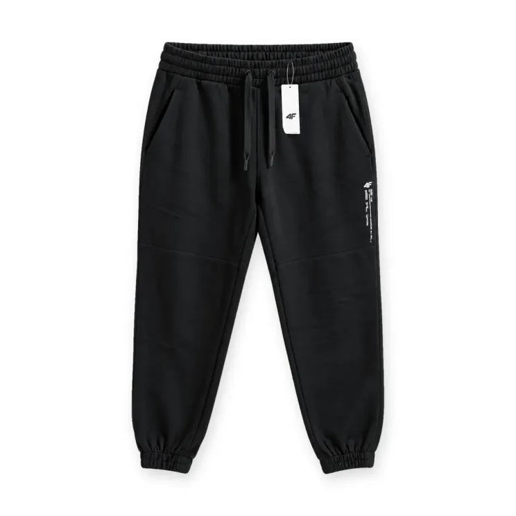 4F Men's Jogger Trousers - Black