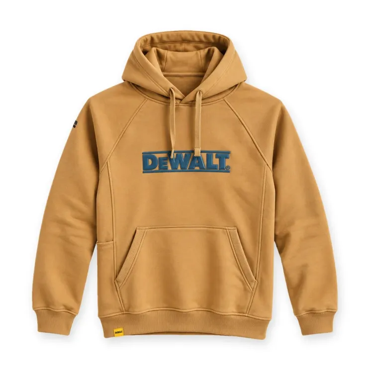 DeWalt Men's Logo Pullover Hoodie - Tan